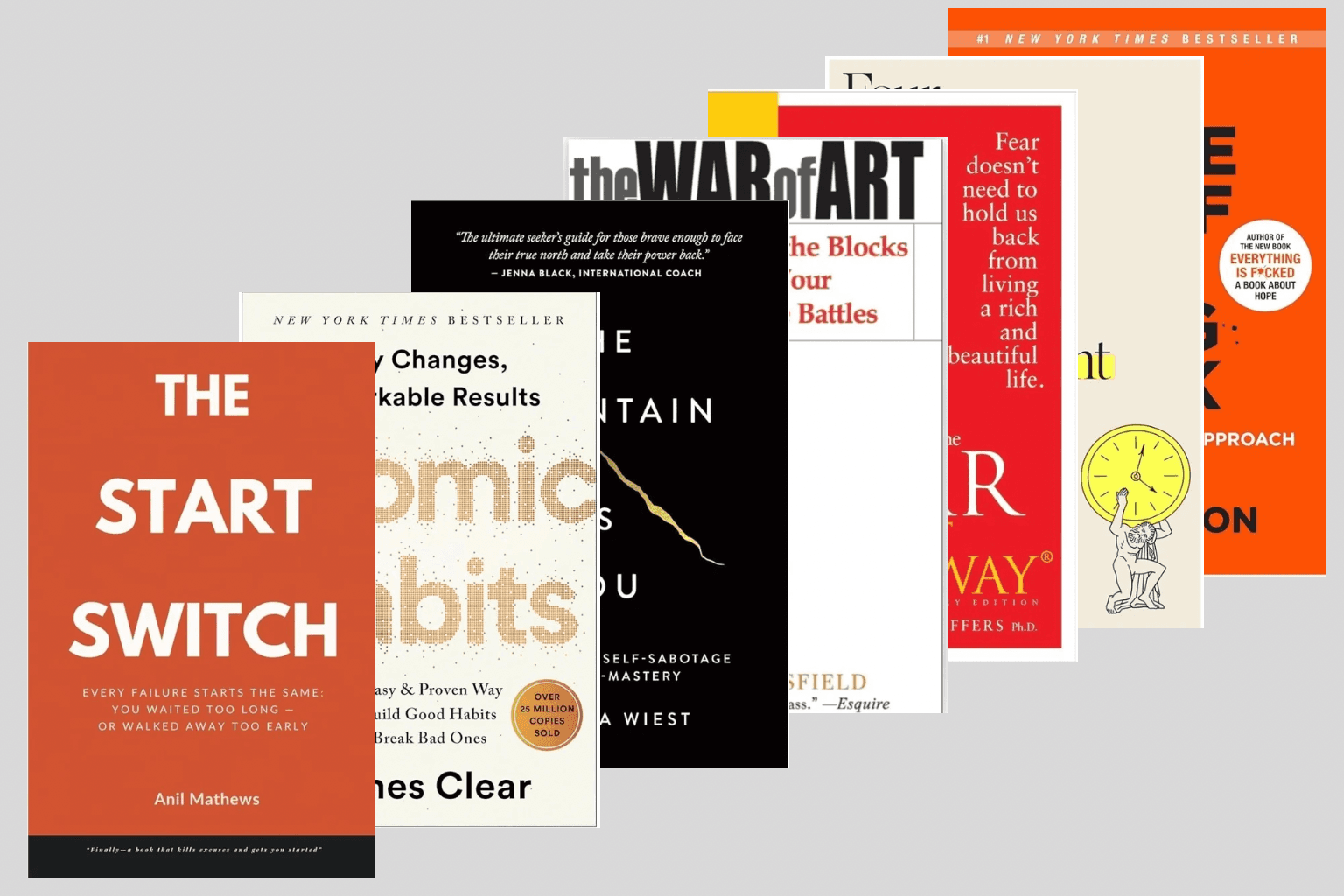 Books to stop overthinking (and finally start)